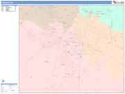 Franklin <br /> Wall Map <br /> Color Cast Style 2025 Map