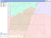 Allen <br /> Wall Map <br /> Color Cast Style 2025 Map