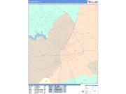 Georgetown  <br /> Wall Map <br /> Color Cast Style 2025 Map