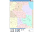 Mesquite <br /> Wall Map <br /> Color Cast Style 2025 Map