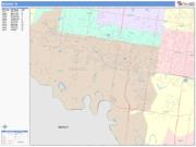 Mission <br /> Wall Map <br /> Color Cast Style 2025 Map
