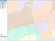 Odessa <br /> Wall Map <br /> Color Cast Style 2025 Map
