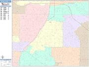 Richardson <br /> Wall Map <br /> Color Cast Style 2025 Map
