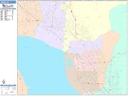 Orem <br /> Wall Map <br /> Color Cast Style 2025 Map
