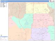 South Jordan <br /> Wall Map <br /> Color Cast Style 2025 Map