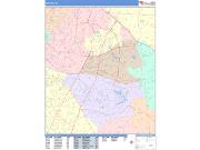 Reston <br /> Wall Map <br /> Color Cast Style 2025 Map
