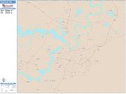 Suffolk <br /> Wall Map <br /> Color Cast Style 2025 Map