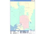 Marysville <br /> Wall Map <br /> Color Cast Style 2025 Map