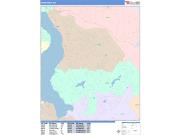 Sammamish <br /> Wall Map <br /> Color Cast Style 2025 Map