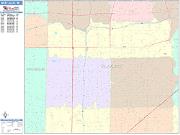 West Allis <br /> Wall Map <br /> Color Cast Style 2025 Map