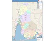 Baldwin <br /> Wall Map <br /> Color Cast Style 2025 Map