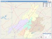 Blount <br /> Wall Map <br /> Color Cast Style 2025 Map