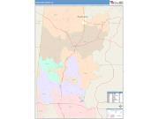 Choctaw <br /> Wall Map <br /> Color Cast Style 2025 Map