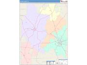 Coffee <br /> Wall Map <br /> Color Cast Style 2025 Map