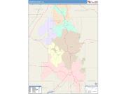 Crenshaw <br /> Wall Map <br /> Color Cast Style 2025 Map