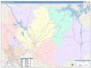Elmore <br /> Wall Map <br /> Color Cast Style 2025 Map