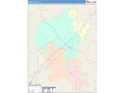Greene <br /> Wall Map <br /> Color Cast Style 2025 Map