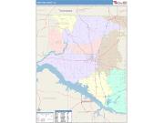 Limestone <br /> Wall Map <br /> Color Cast Style 2025 Map