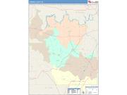 Lowndes <br /> Wall Map <br /> Color Cast Style 2025 Map
