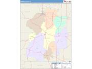 Marengo <br /> Wall Map <br /> Color Cast Style 2025 Map