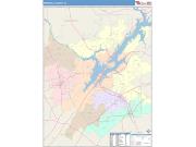 Marshall <br /> Wall Map <br /> Color Cast Style 2025 Map