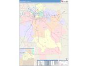 Montgomery <br /> Wall Map <br /> Color Cast Style 2025 Map