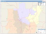 Pike <br /> Wall Map <br /> Color Cast Style 2025 Map