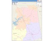 Randolph <br /> Wall Map <br /> Color Cast Style 2025 Map