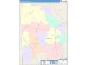 Washington <br /> Wall Map <br /> Color Cast Style 2025 Map