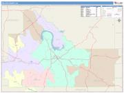 Wilcox <br /> Wall Map <br /> Color Cast Style 2025 Map