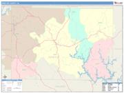 Winston <br /> Wall Map <br /> Color Cast Style 2025 Map