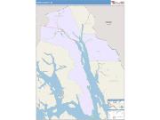 Haines <br /> Wall Map <br /> Color Cast Style 2025 Map