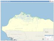 North Slope <br /> Wall Map <br /> Color Cast Style 2025 Map