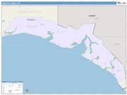 Yakutat <br /> Wall Map <br /> Color Cast Style 2025 Map