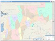 Yukon-Koyukuk <br /> Wall Map <br /> Color Cast Style 2025 Map
