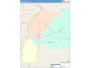 La Paz <br /> Wall Map <br /> Color Cast Style 2025 Map