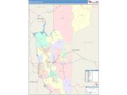 Mohave <br /> Wall Map <br /> Color Cast Style 2025 Map