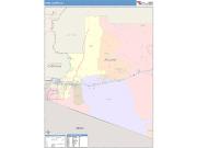 Yuma <br /> Wall Map <br /> Color Cast Style 2025 Map