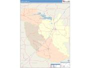 Clark <br /> Wall Map <br /> Color Cast Style 2025 Map
