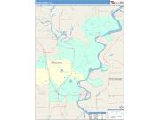 Desha <br /> Wall Map <br /> Color Cast Style 2025 Map