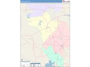 Howard <br /> Wall Map <br /> Color Cast Style 2025 Map