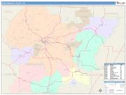 Independence <br /> Wall Map <br /> Color Cast Style 2025 Map