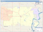 Lee <br /> Wall Map <br /> Color Cast Style 2025 Map