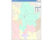 Madison <br /> Wall Map <br /> Color Cast Style 2025 Map