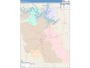 Marion <br /> Wall Map <br /> Color Cast Style 2025 Map
