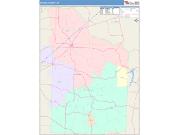 Nevada <br /> Wall Map <br /> Color Cast Style 2025 Map