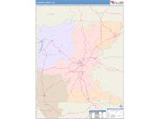Ouachita <br /> Wall Map <br /> Color Cast Style 2025 Map