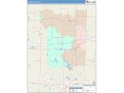 Prairie <br /> Wall Map <br /> Color Cast Style 2025 Map