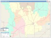 Randolph <br /> Wall Map <br /> Color Cast Style 2025 Map