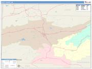 Scott <br /> Wall Map <br /> Color Cast Style 2025 Map